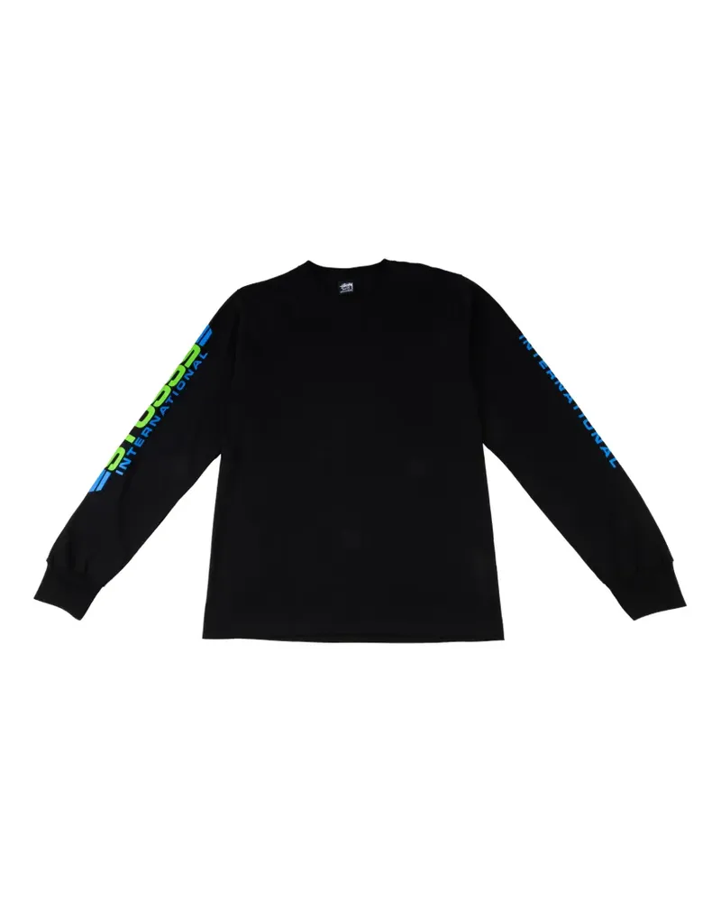 Stüssy Blade Langarmshirt - Schwarz Schwarz