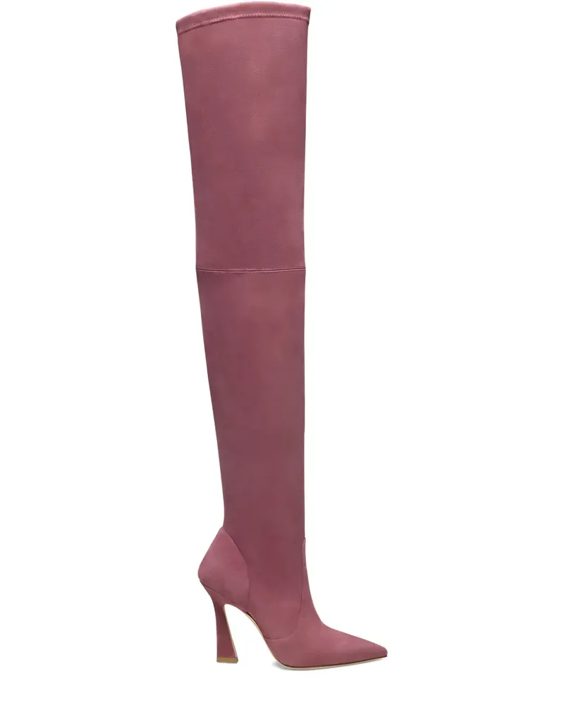 Stuart Weitzman Ultravinnie pointed-toe over-the-knee boots - Rosa Rosa
