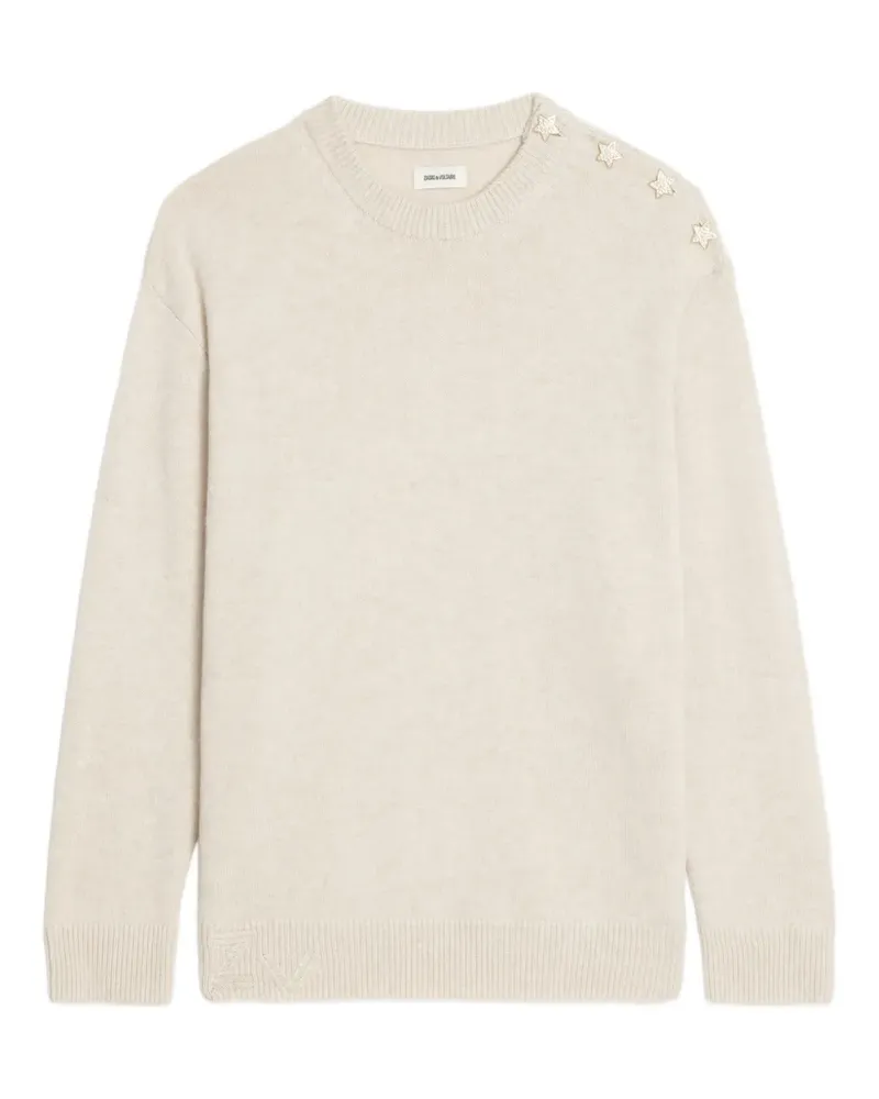 Zadig & Voltaire Swyna LC Bijoux Pullover mit Sternverzierung - Nude Nude