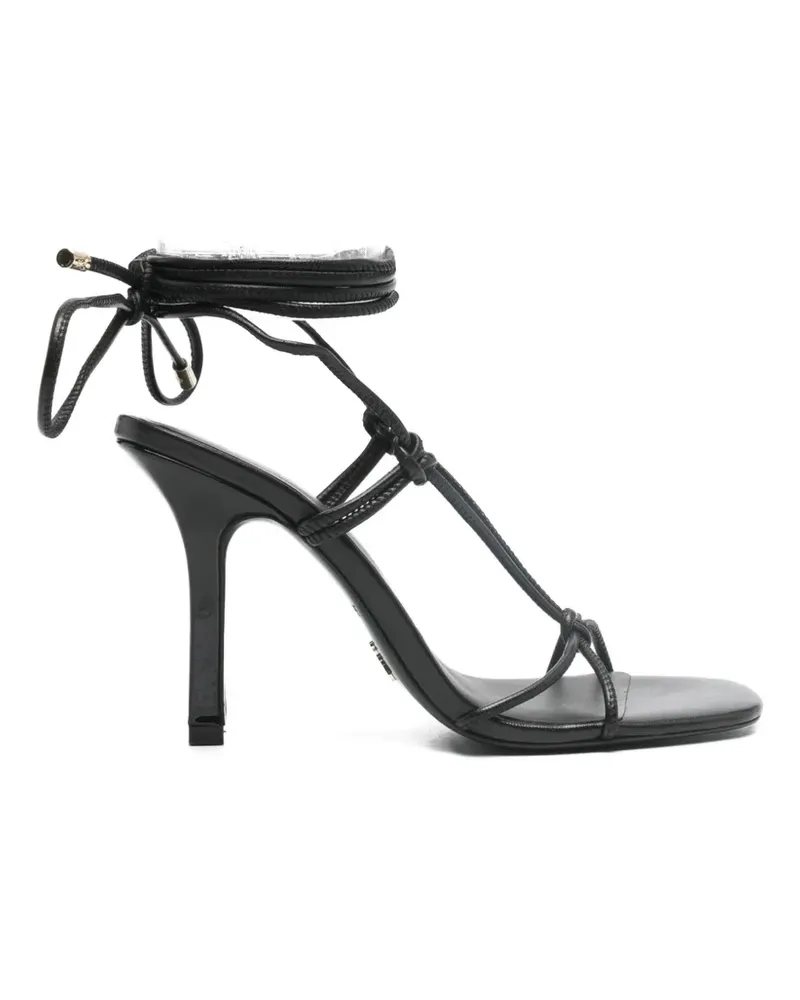 Patrizia Pepe New Square heeled sandals - Schwarz Schwarz