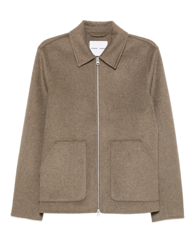 Samsøe & Samsøe Sapaulo Jacke - Braun Braun