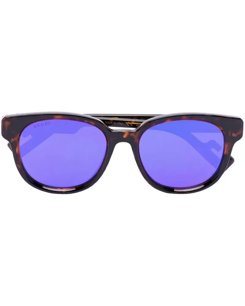 Gucci Mountain Injection Sonnenbrille - Braun Braun