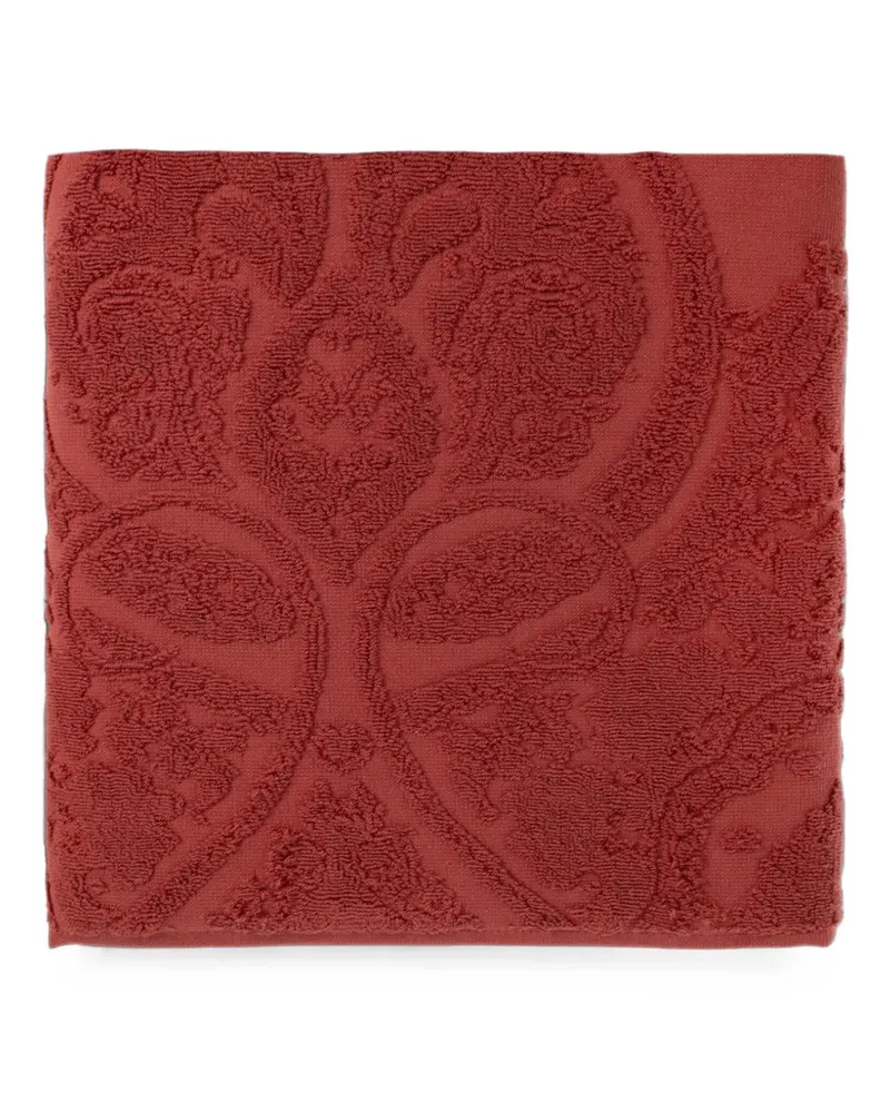 Etro Paisley jacquard-weave bath towel - Rot Rot
