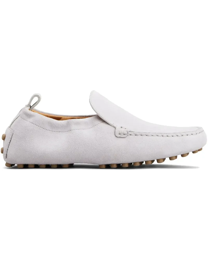 TOD'S Loafer aus Wildleder - Grau Grau