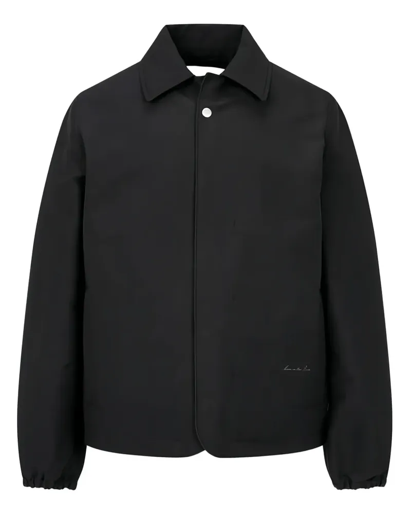ManOnTheBoon Jacke mit Druckknöpfen - Schwarz Schwarz