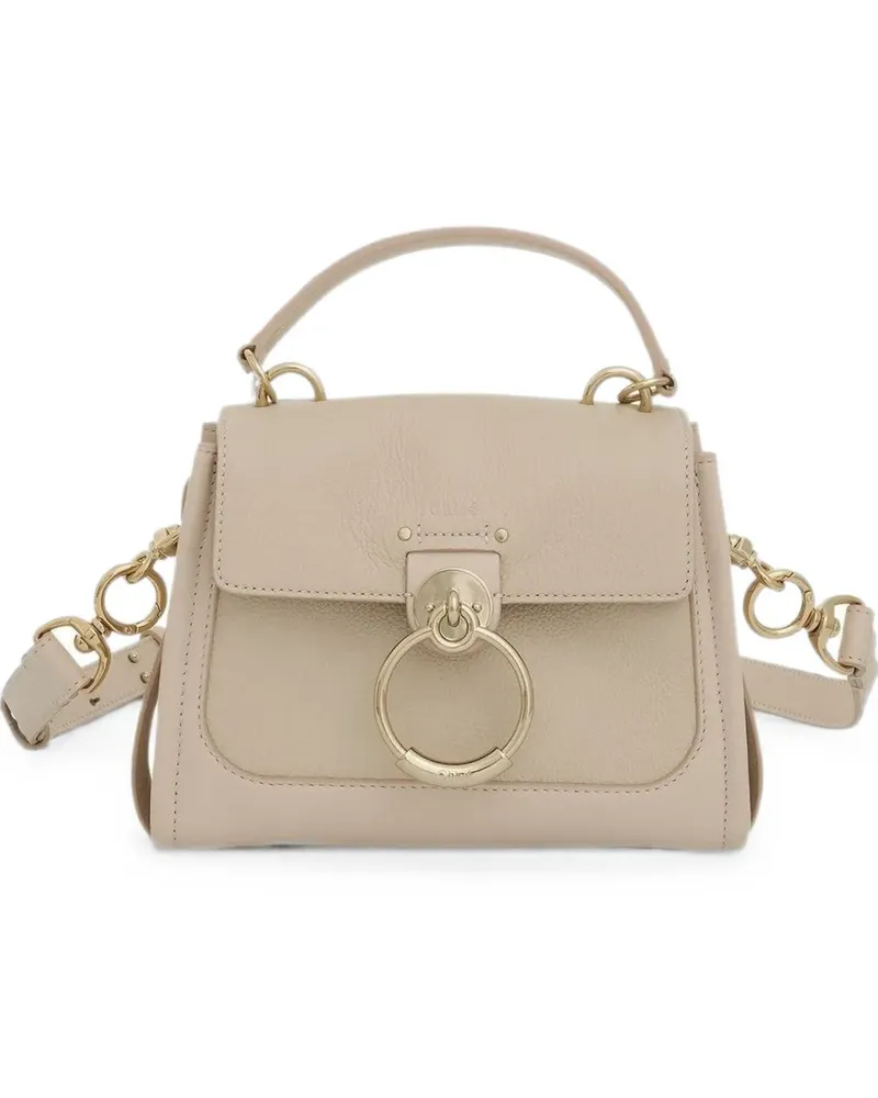 Chloé mini Tess leather cross body bag - Nude Nude