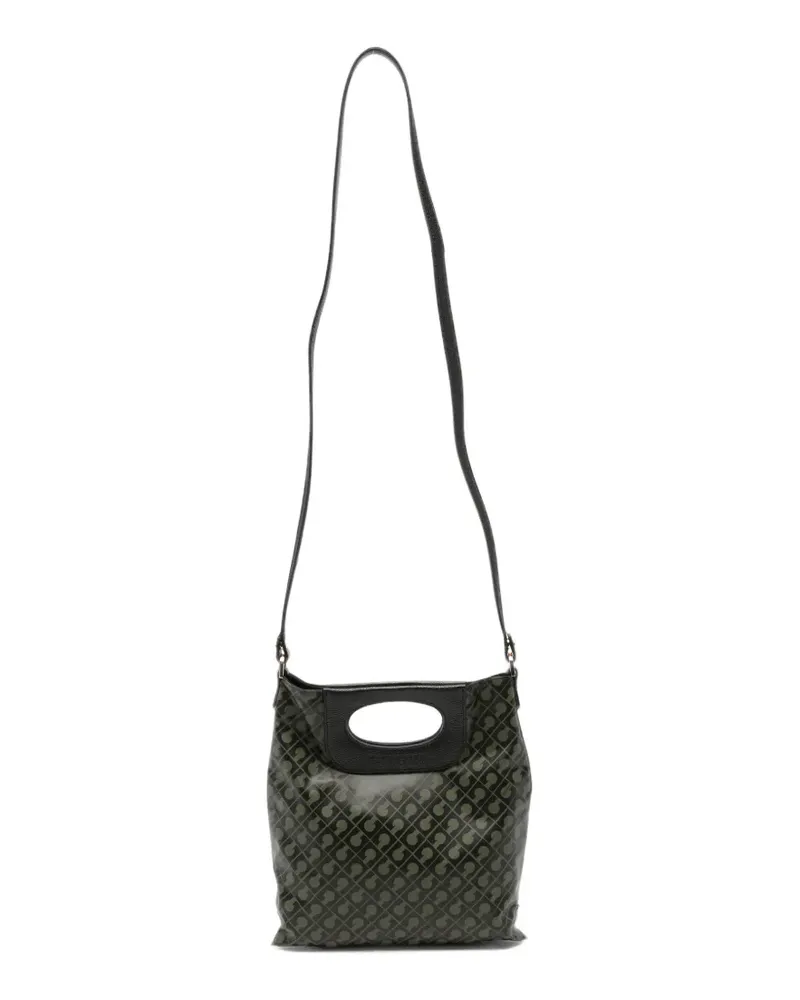 Gherardini monogram-print tote bag - Grün Grün