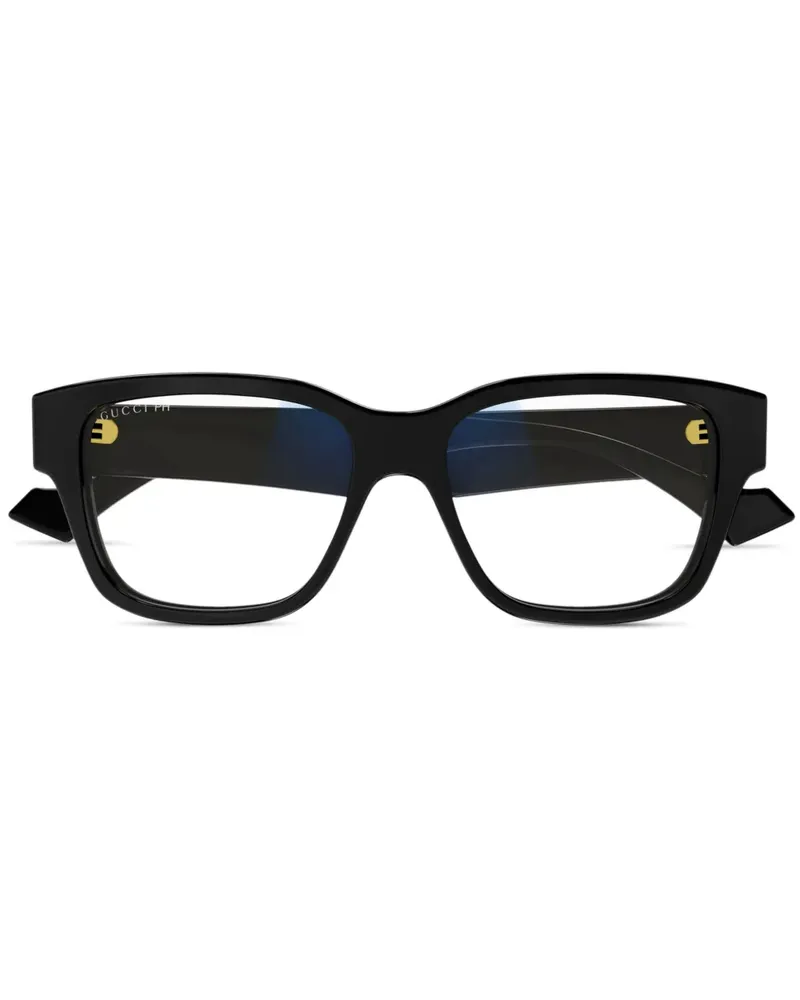 Gucci GG1428S Brille mit eckigem Gestell - Schwarz Schwarz