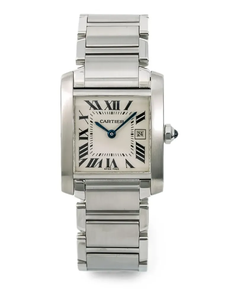Cartier Tank Française Armbanduhr 25mm - Weiß Weiß
