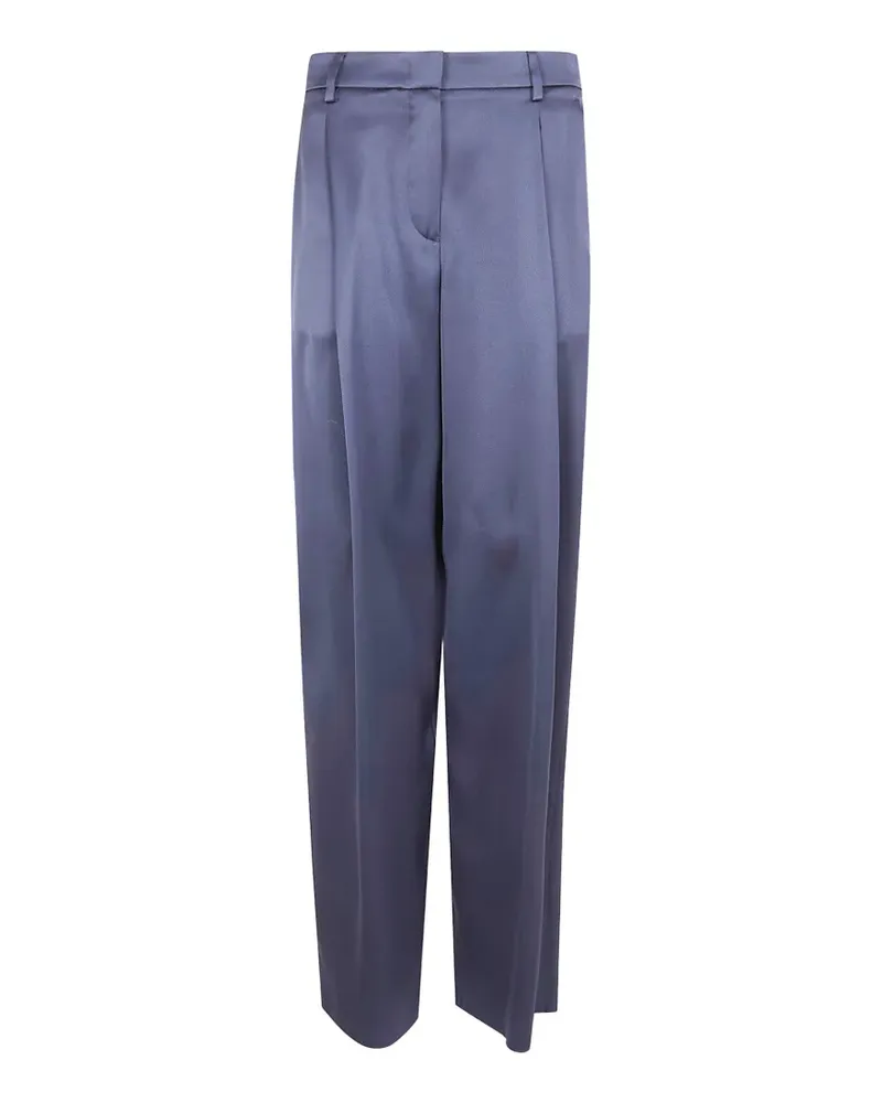 Giorgio Armani Plissierte Hose - Blau Blau