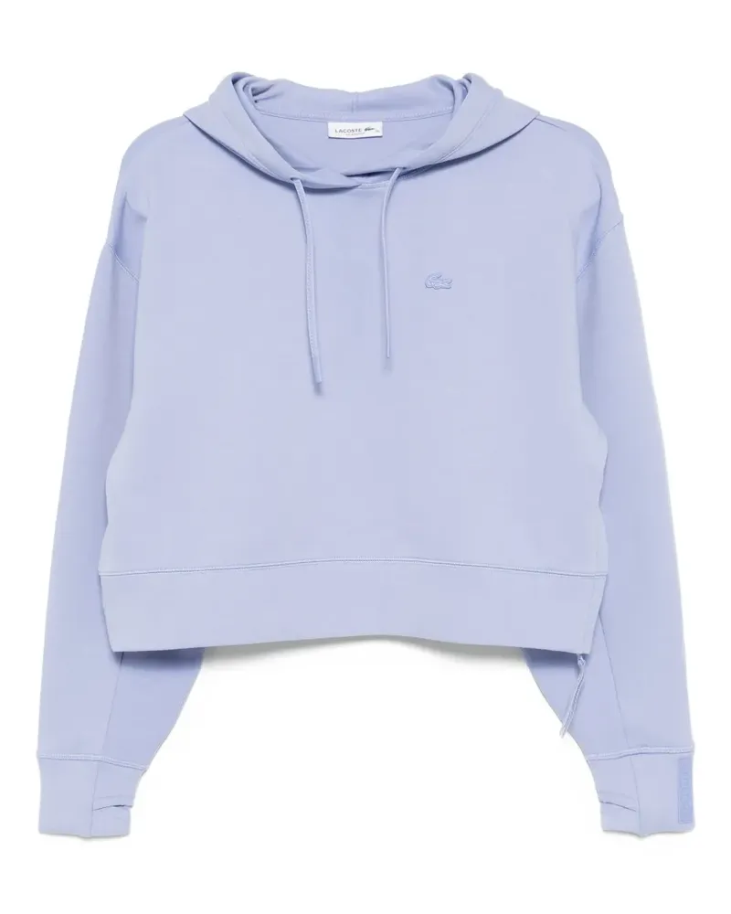 Lacoste Hoodie mit Logo-Stickerei - Blau Blau