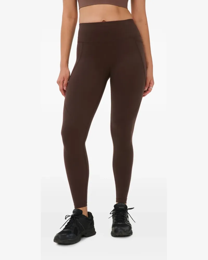 Sweaty Betty Leggings mit hohem Bund - Braun Braun