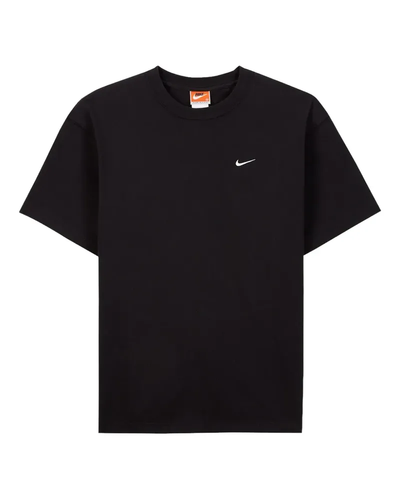 Nike T-Shirt mit Logo-Detail - Schwarz Schwarz