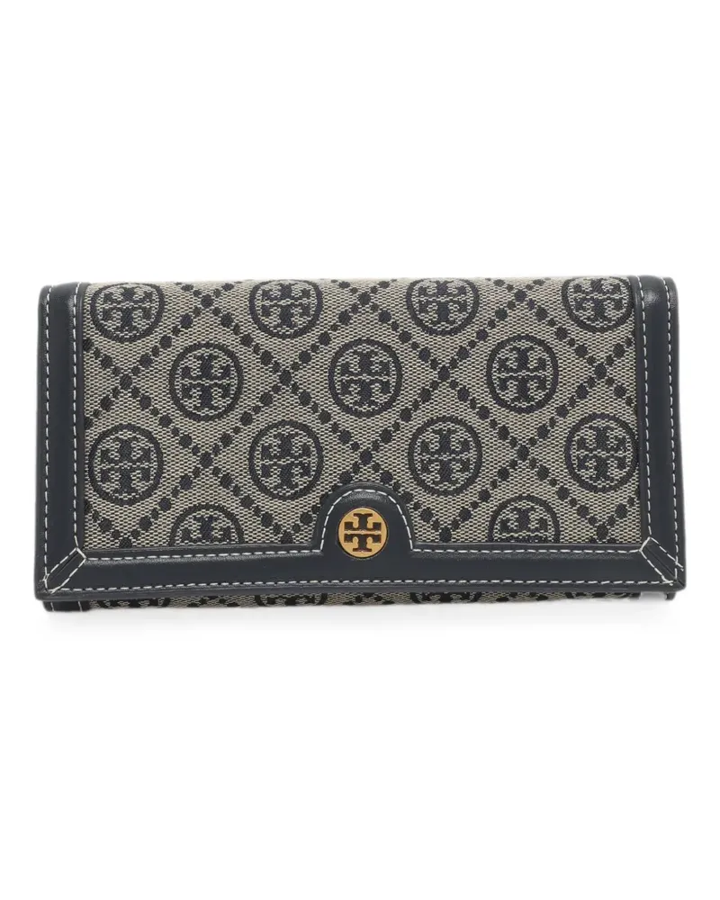 Tory Burch Portemonnaie mit T-Monogramm - Nude Nude
