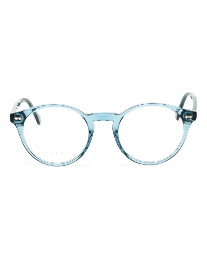 Gucci round-frame glasses - Blau Blau