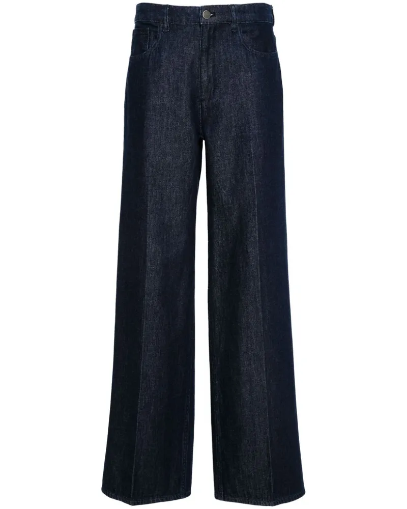 Theory Jeans mit weitem Bein - Blau Blau