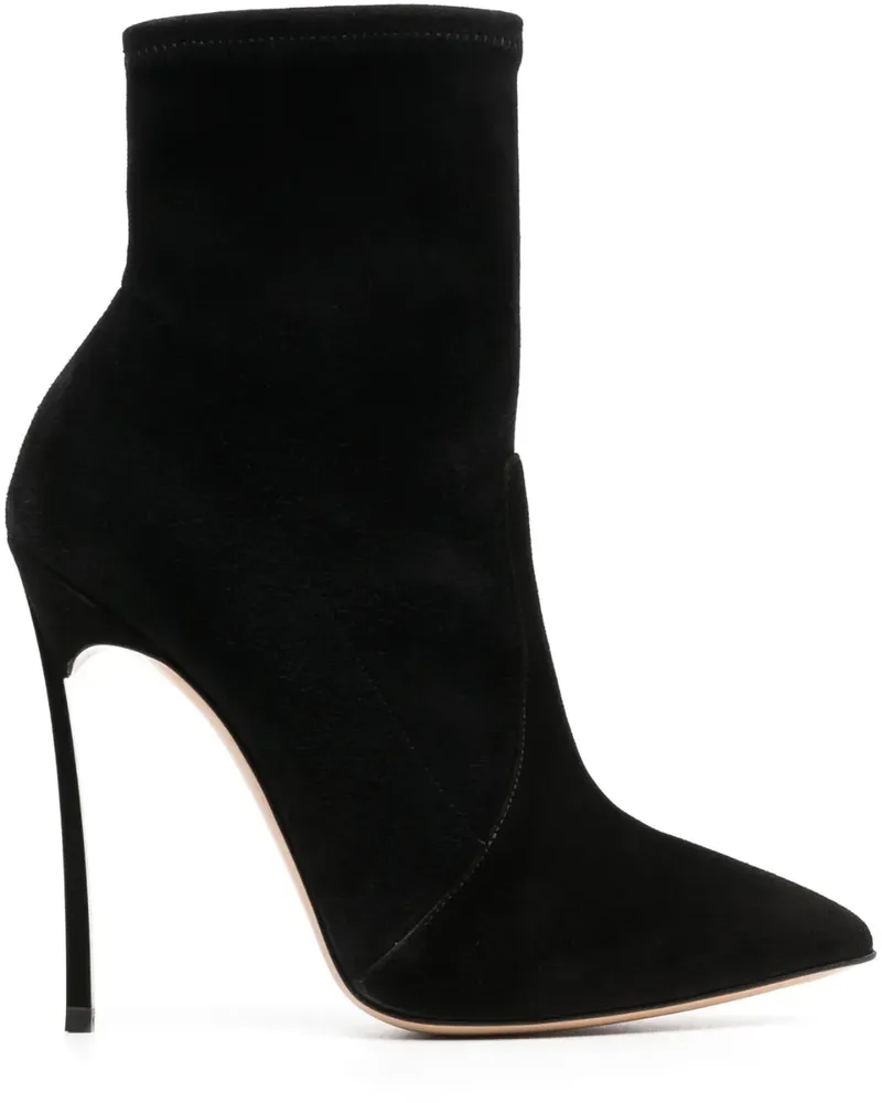 Casadei Blade Stiefeletten 125mm - Schwarz Schwarz
