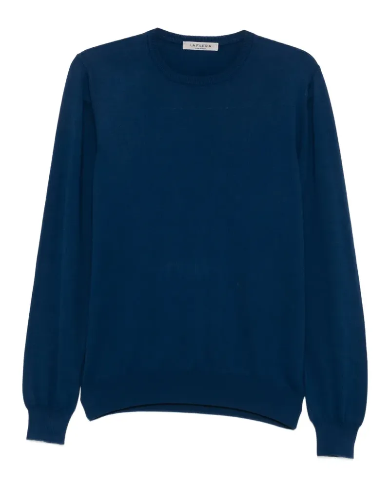 La Fileria Langärmeliger Pullover - Blau Blau