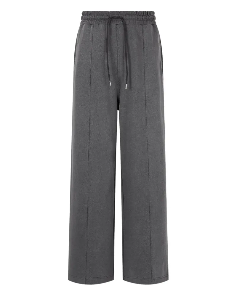 STUDIO TOMBOY Weite Hose mit Stretchbund - Grau Grau