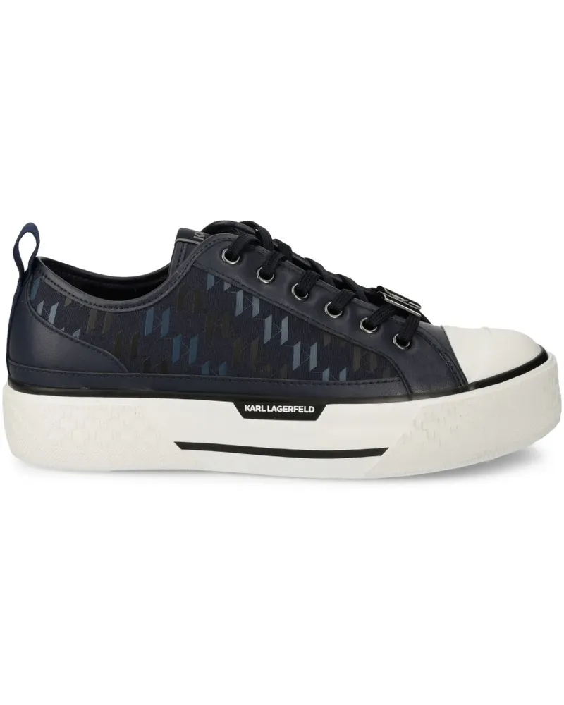 Karl Lagerfeld Sneakers mit Logo-Print - Blau Blau