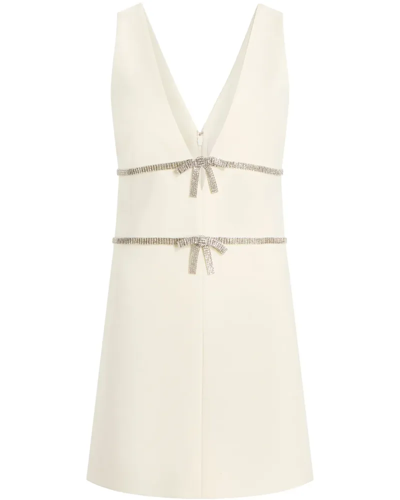 Cinq à Sept Seidenkleid mit tiefem Ausschnitt - Nude Nude