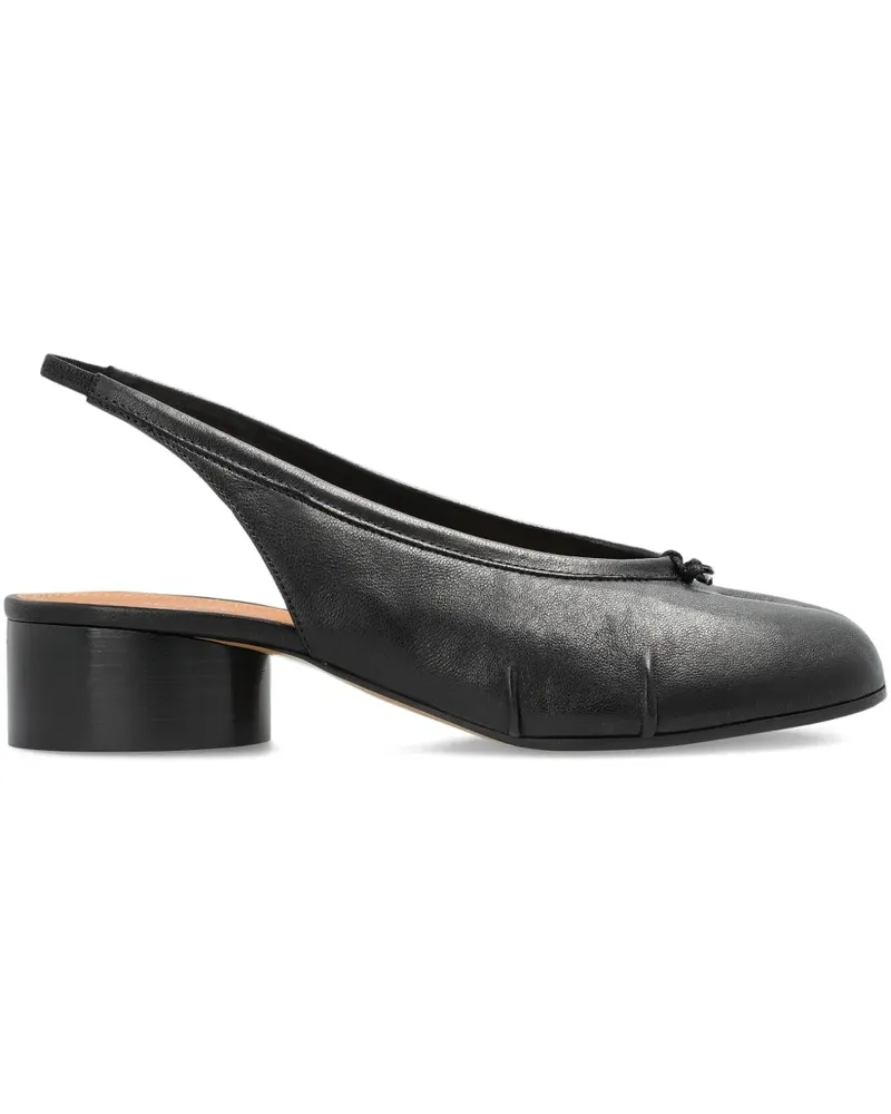 Maison Margiela 30mm Tabi slingback heeled pumps - Schwarz Schwarz
