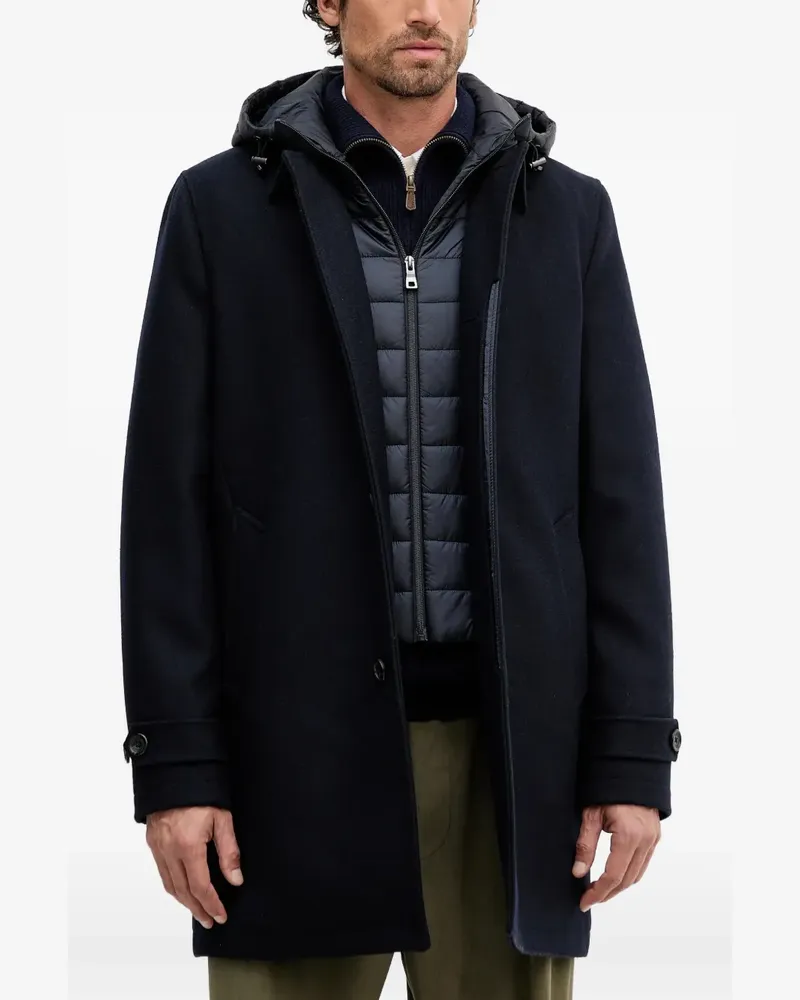 Geox single-breasted coat - Blau Blau