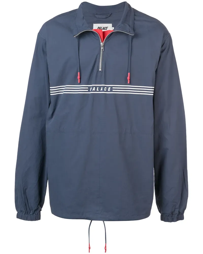 PALACE Trainingsjacke mit Logo-Print - Blau Blau