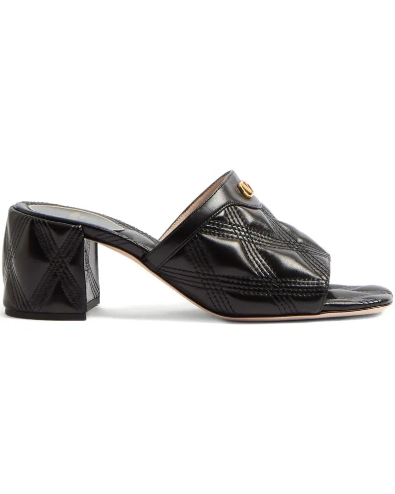 Valentino Garavani Quiltie 67 Sandalen 60mm - Schwarz Schwarz