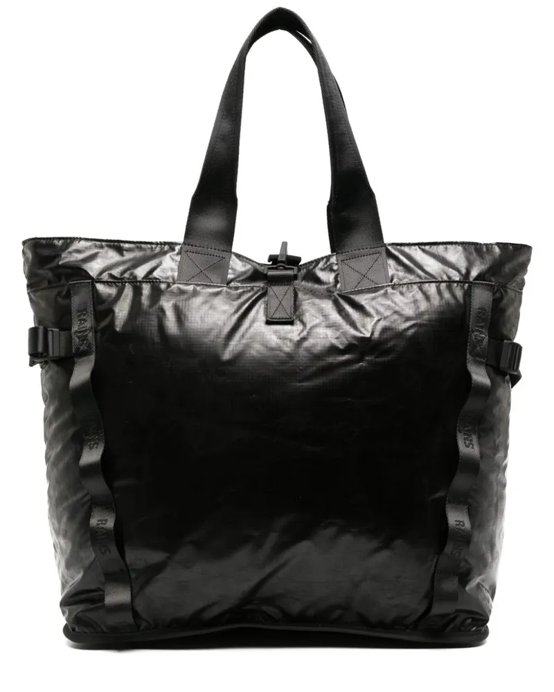 RAINS Sibu Ripstop-Handtasche - Schwarz Schwarz