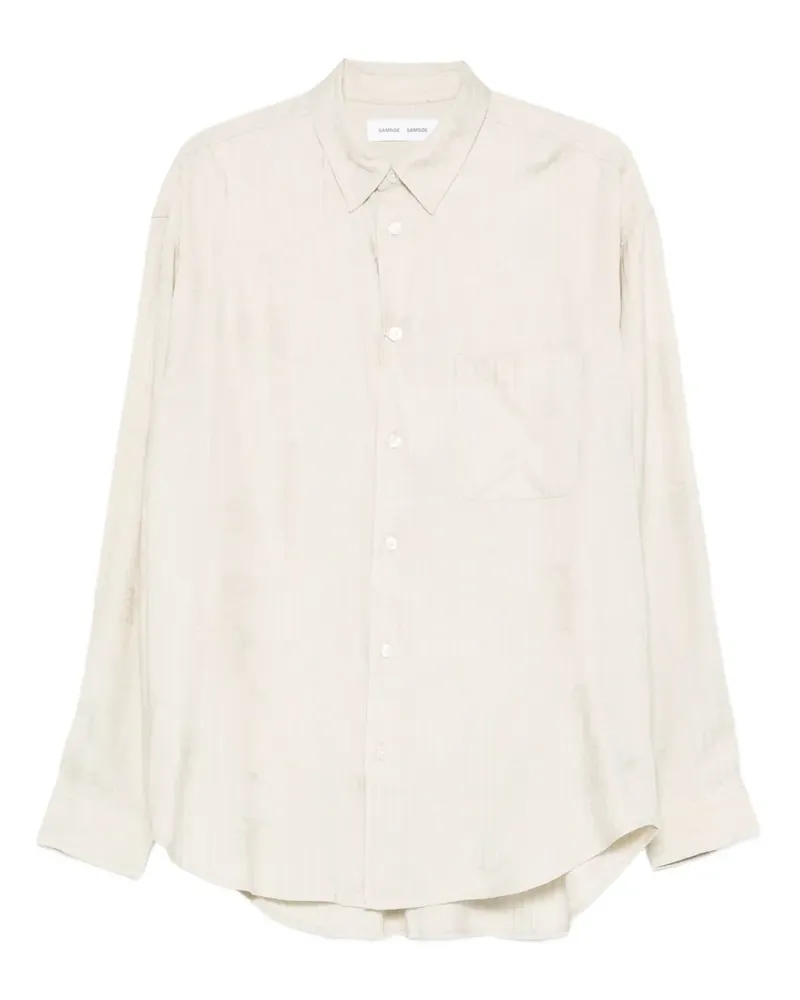 Samsøe & Samsøe Saluan Hemd - Grau Grau