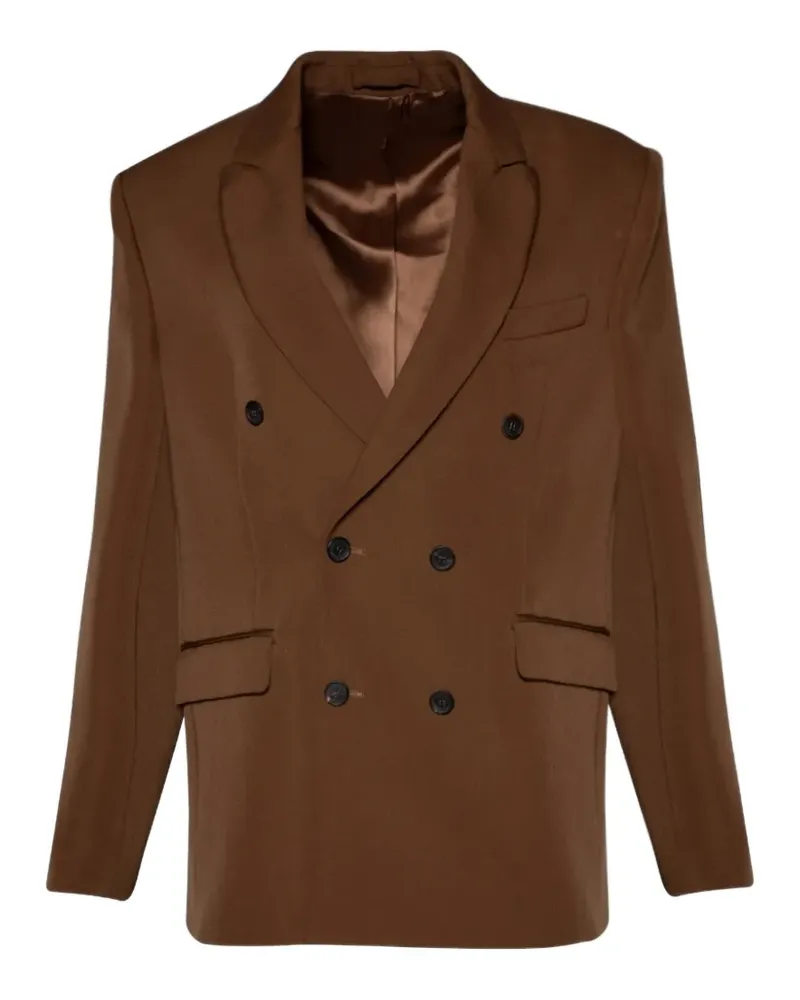 WARDROBE.NYC double-breasted blazer - Braun Braun