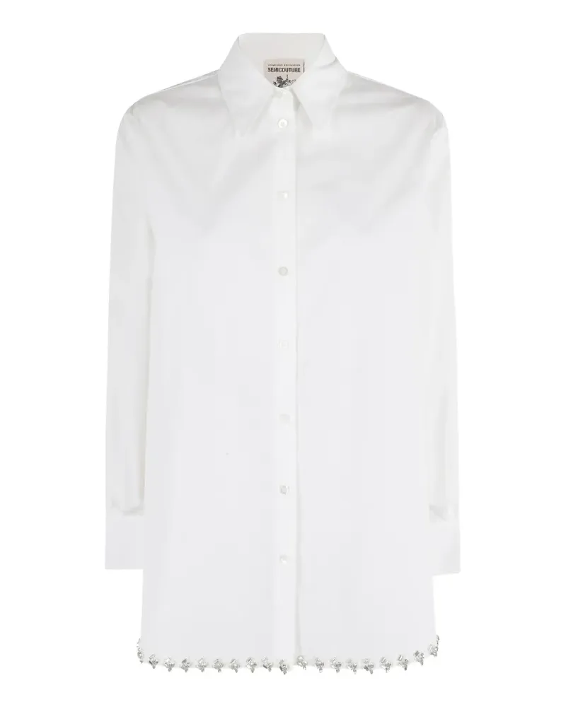 Semicouture Estebana white shirt - Weiß Weiß
