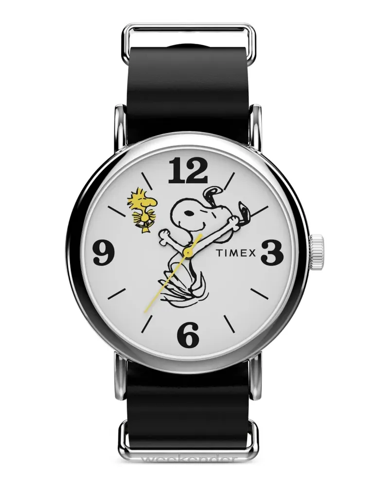 Timex x Peanuts Weekender Armbanduhr 40,5mm - Weiß Weiß