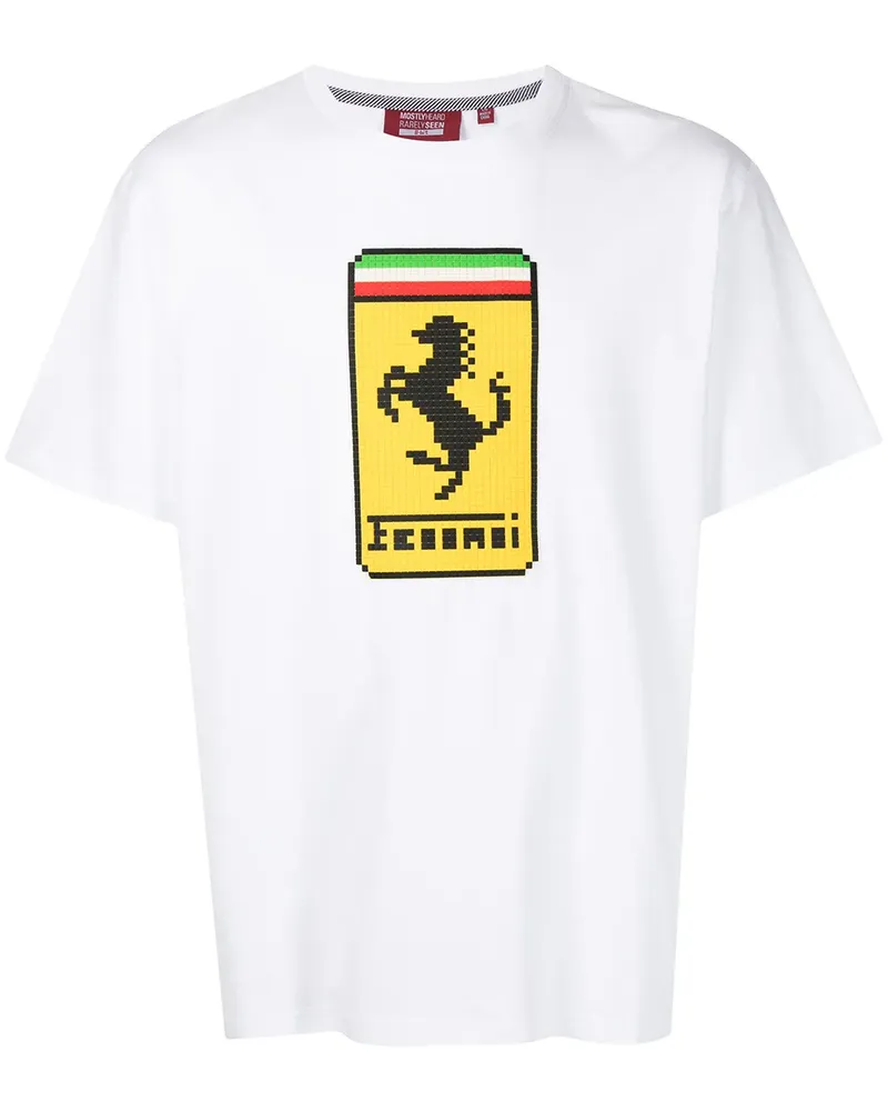 Mostly Heard Rarely Seen Stallion T-Shirt - Weiß Weiß