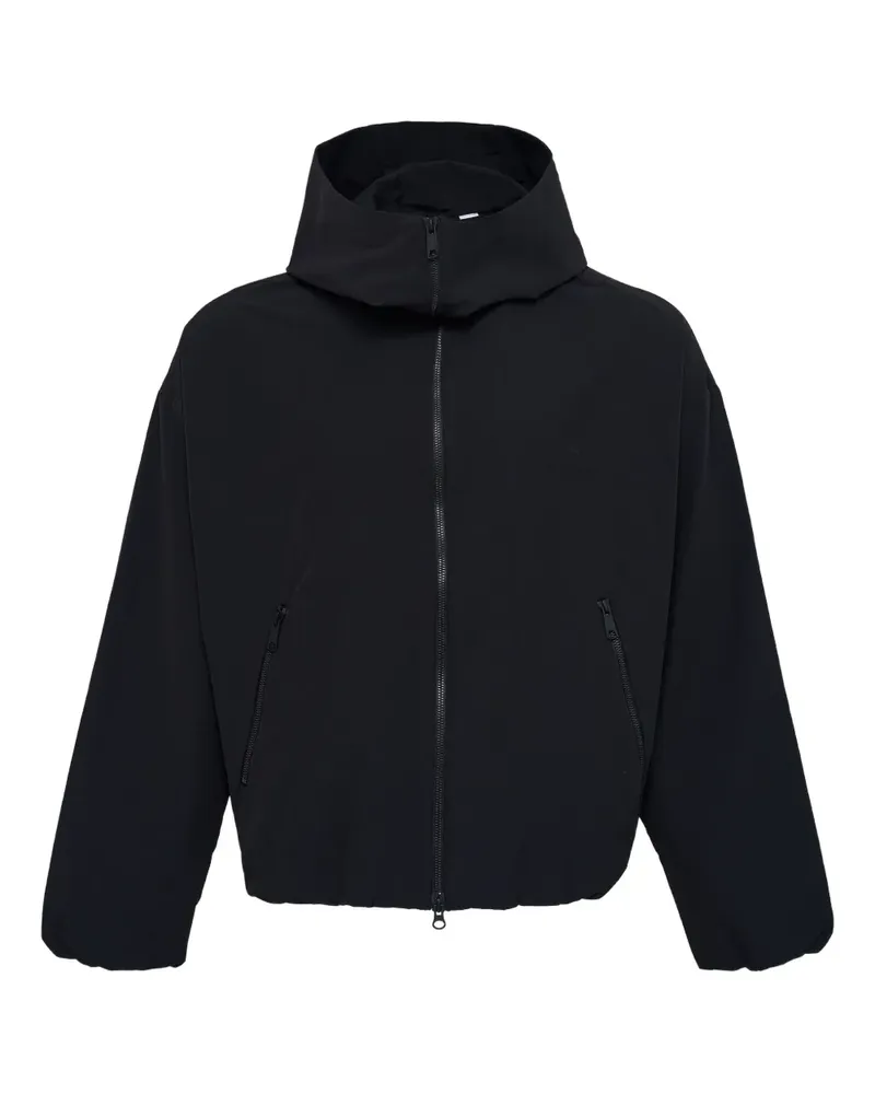 Fumito Ganryu Kapuzenjacke mit Reißverschluss - Schwarz Schwarz