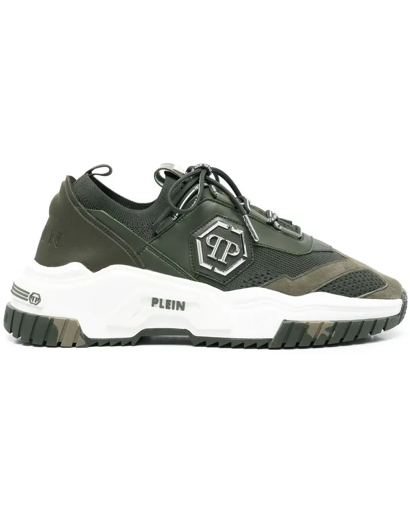 Philipp Plein Hexagon Sneakers - Grün Grün