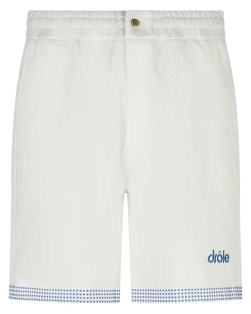 Drôle de Monsieur Klassische Shorts - Weiß Weiß