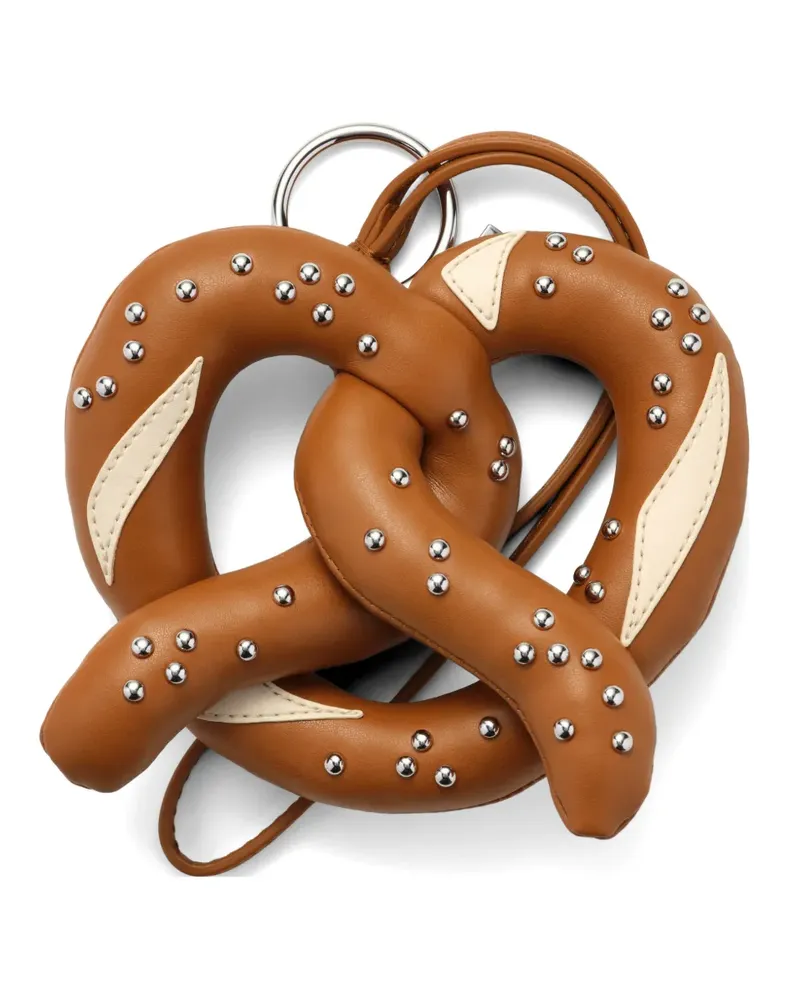 Marc Jacobs pretzel-shape bag charm - Braun Braun