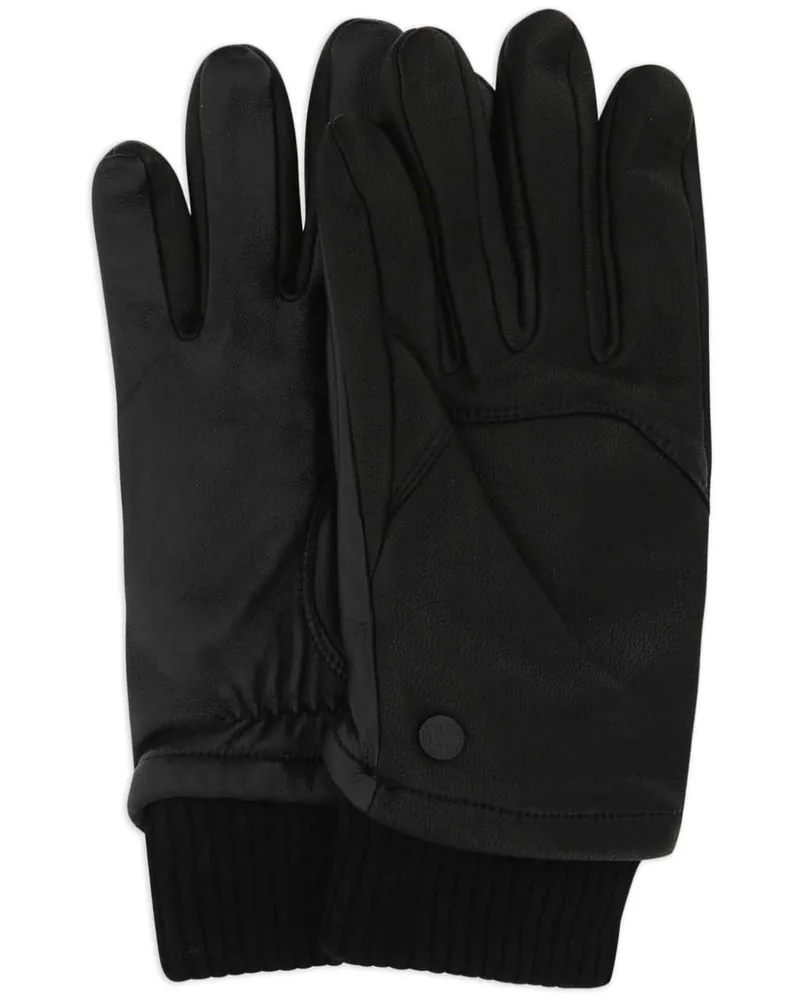Canada Goose Handschuhe mit gerippten Akzenten - Schwarz Schwarz