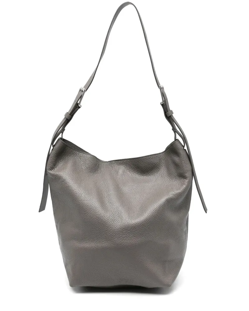 P.A.R.O.S.H. Schultertasche mit Schnallenverschluss - Grau Grau