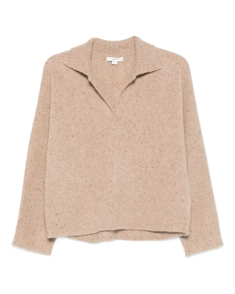 Vince polo-neck sweater - Nude Nude