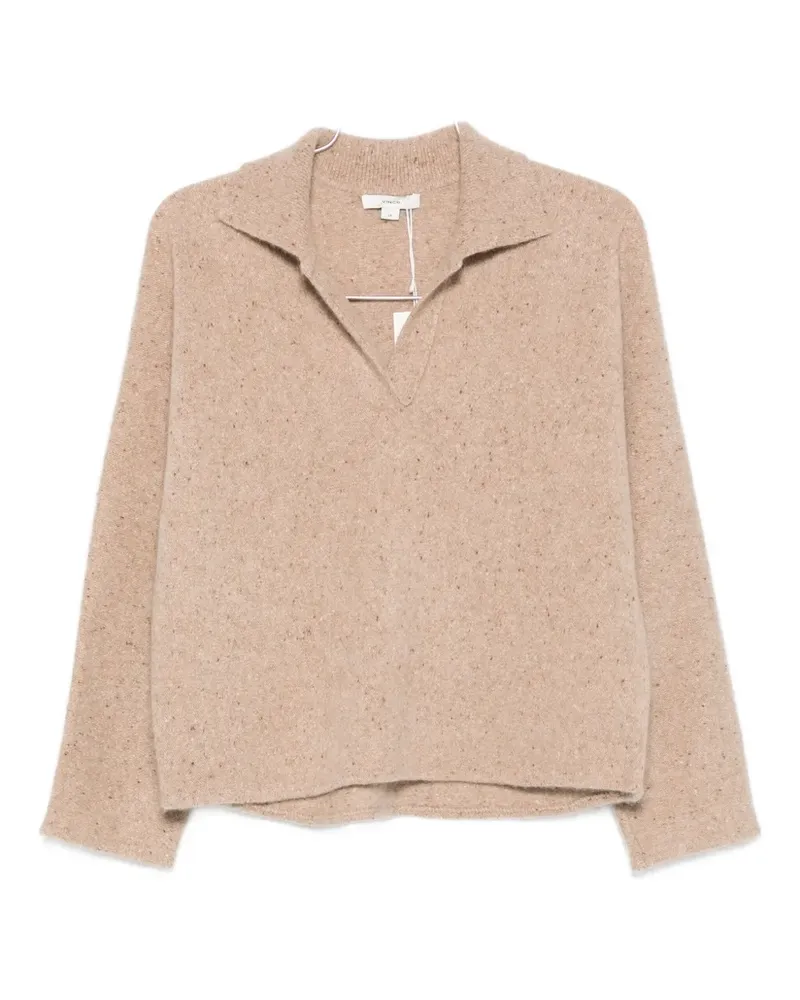 Vince polo-neck sweater - Nude Nude