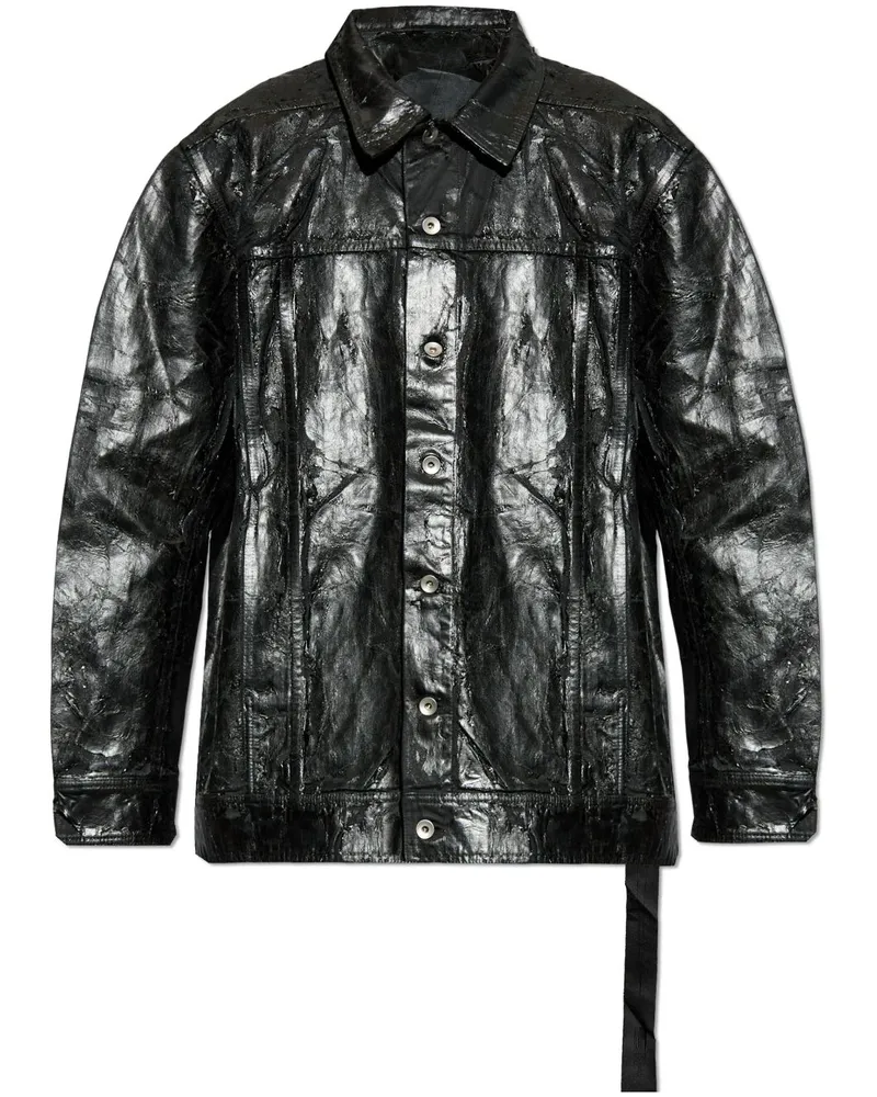 DRKSHDW by Rick Owens Jumbo Worker Jacke Schwarz