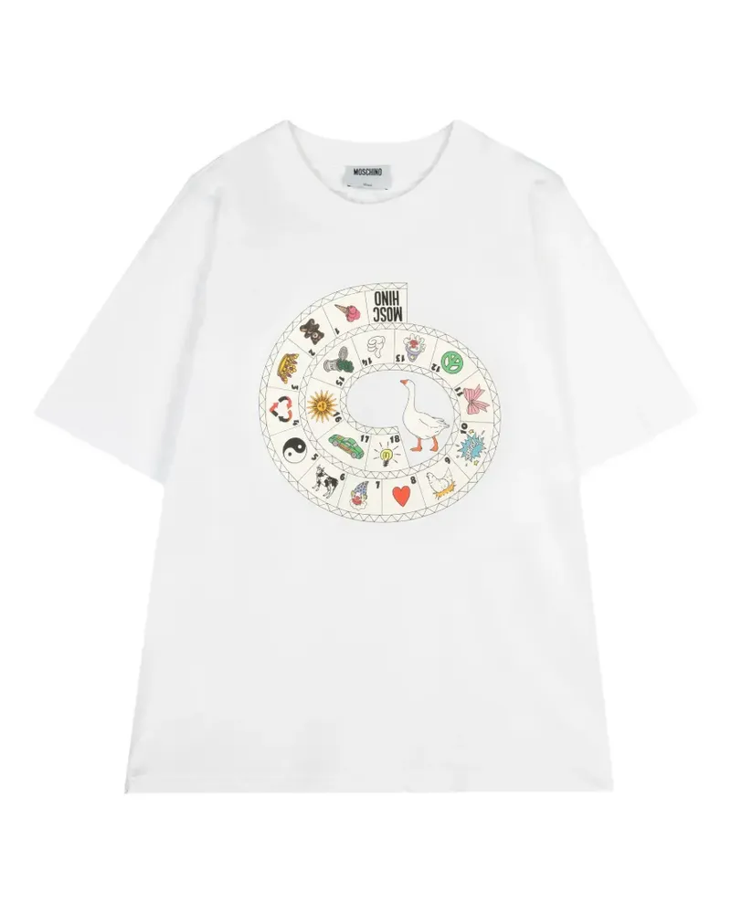 Moschino Game of the Goose T-shirt - Weiß Weiß