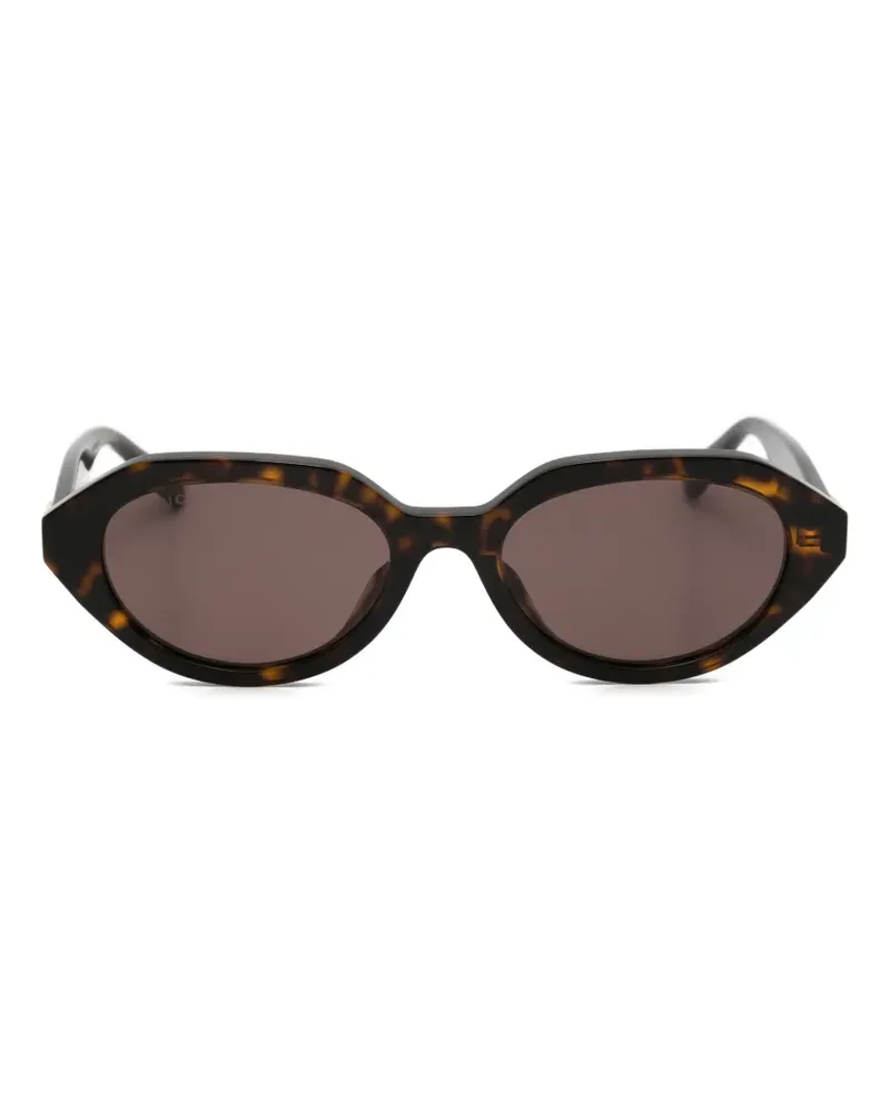 Gucci cat-eye frame sunglasses - Braun Braun