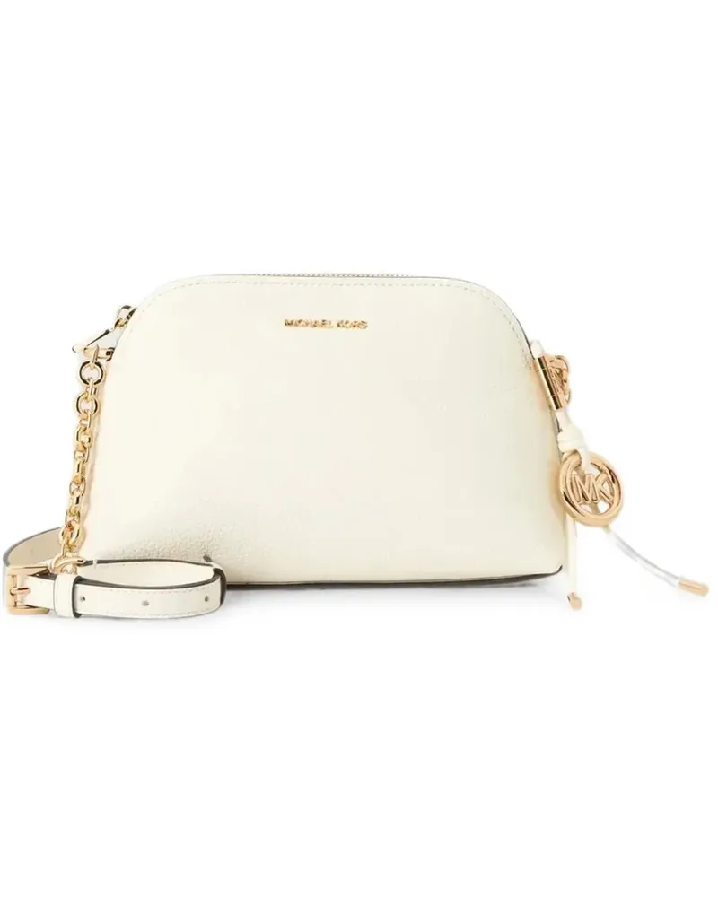Michael Kors dome-shaped chain-link shoulder bag - Weiß Weiß