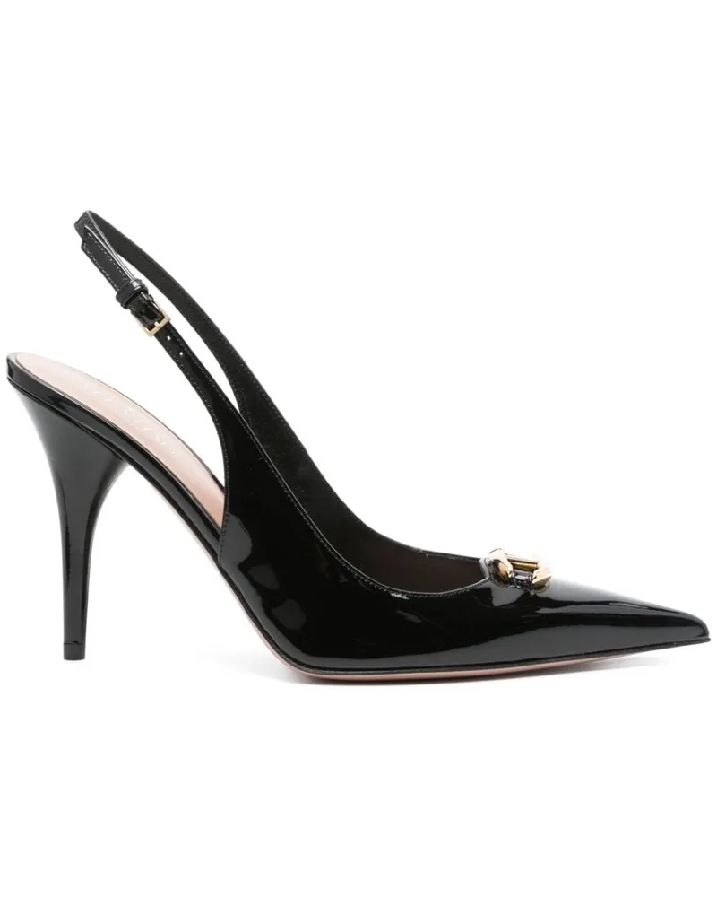 Valentino Garavani The Bold Edition VLogo Pumps 90mm - Schwarz Schwarz