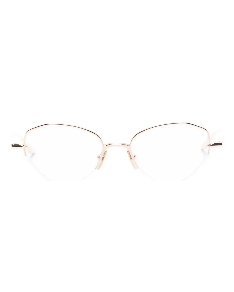DITA Lunari geometric glasses - Gold Gold