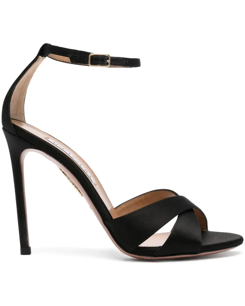 Aquazzura Divine Sandalen 105mm - Schwarz Schwarz